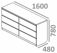 Комод Платс/6